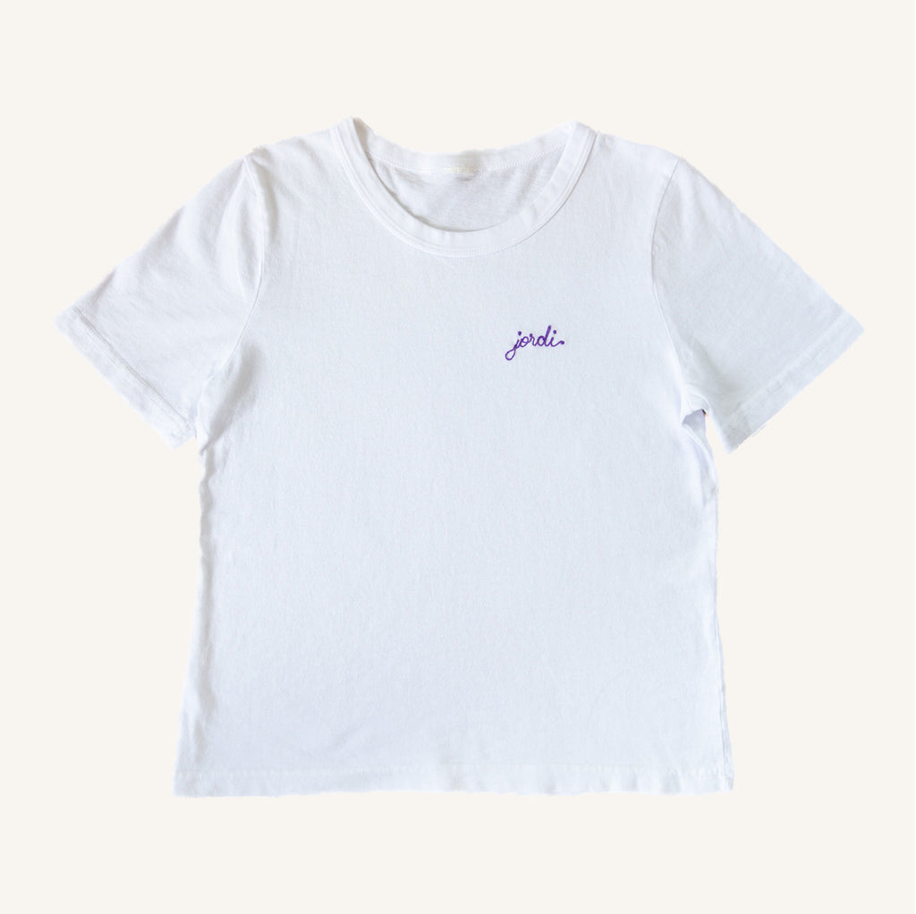 The Quintessential Tee in Yours Truly